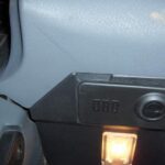 BMW OBD port under dash