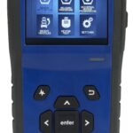 OTC 3838 TPMS OBD2 Tool: A handheld device for tire pressure monitoring system diagnostics and sensor relearn.