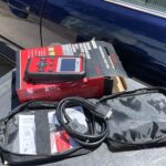 Autel AutoLink AL629 easy obd2 review showing the carrying case