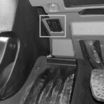 Chrysler 300C OBD2 Port Location Under Dash Driver Side