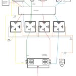 Basic Power Distribution Diagram for modified OBD2 systems