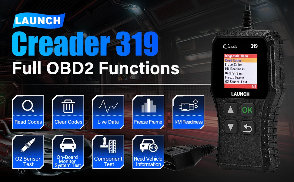 Launch CR319 OBD2 Scanner: The Ultimate Car Diagnostic Tool for Every Driver