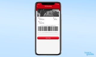 ThinkDiag OBD2 Review: Displaying VIN Number in the App