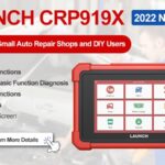 # Launch CRP919X: The Advanced OBD2 Scanner for Comprehensive Car Diagnostics