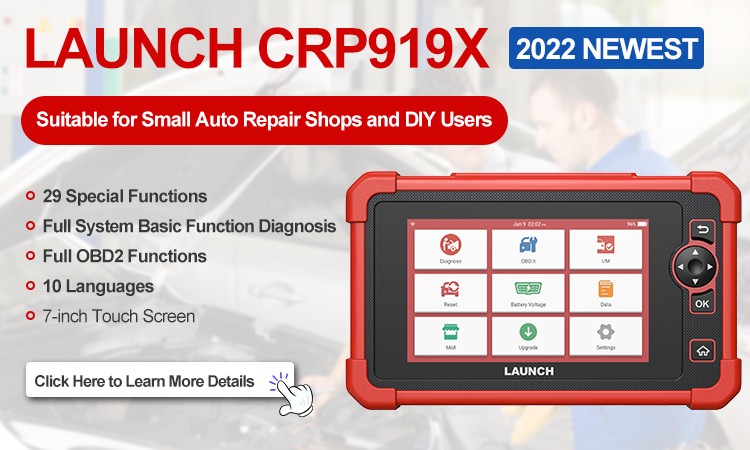 # Launch CRP919X: The Advanced OBD2 Scanner for Comprehensive Car Diagnostics