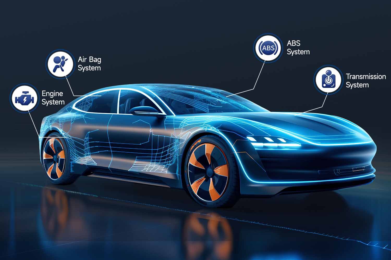 OBD2 scanner displaying various diagnostic functions, highlighting the importance of understanding 'INC' meaning for vehicle health checks.