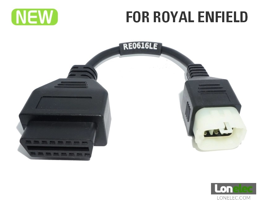 Royal Enfield Interceptor 650 OBD2 Diagnostics with Adapter