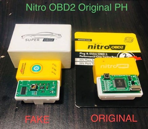 Beware of fake Eco OBD2 chips - genuine product example