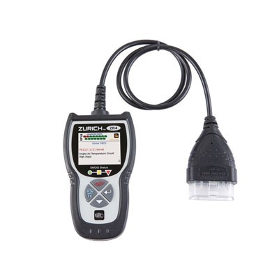 Zurich ZR4 OBD2 Code Reader: Compact and easy-to-use car diagnostic tool for reading and clearing trouble codes.